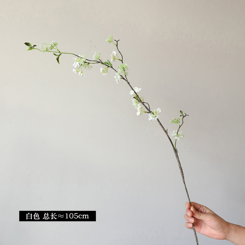 Elegant Touch: Soft Willow Zen-Inspired Artificial Flower Branches for Exquisite Home and Wedding Decor