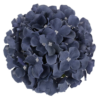 Hydrangea Flower Head - Realistic Artificial Flower with Lifelike Texture for Elegant Wedding Decorations and Stylish Centerpieces for Your Living Room and Dining Table