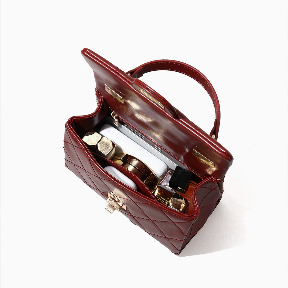 Chic Fall Winter Fashionable Women's Handbag Korean Style Envelope Crossbody Bag Small Tote Purse