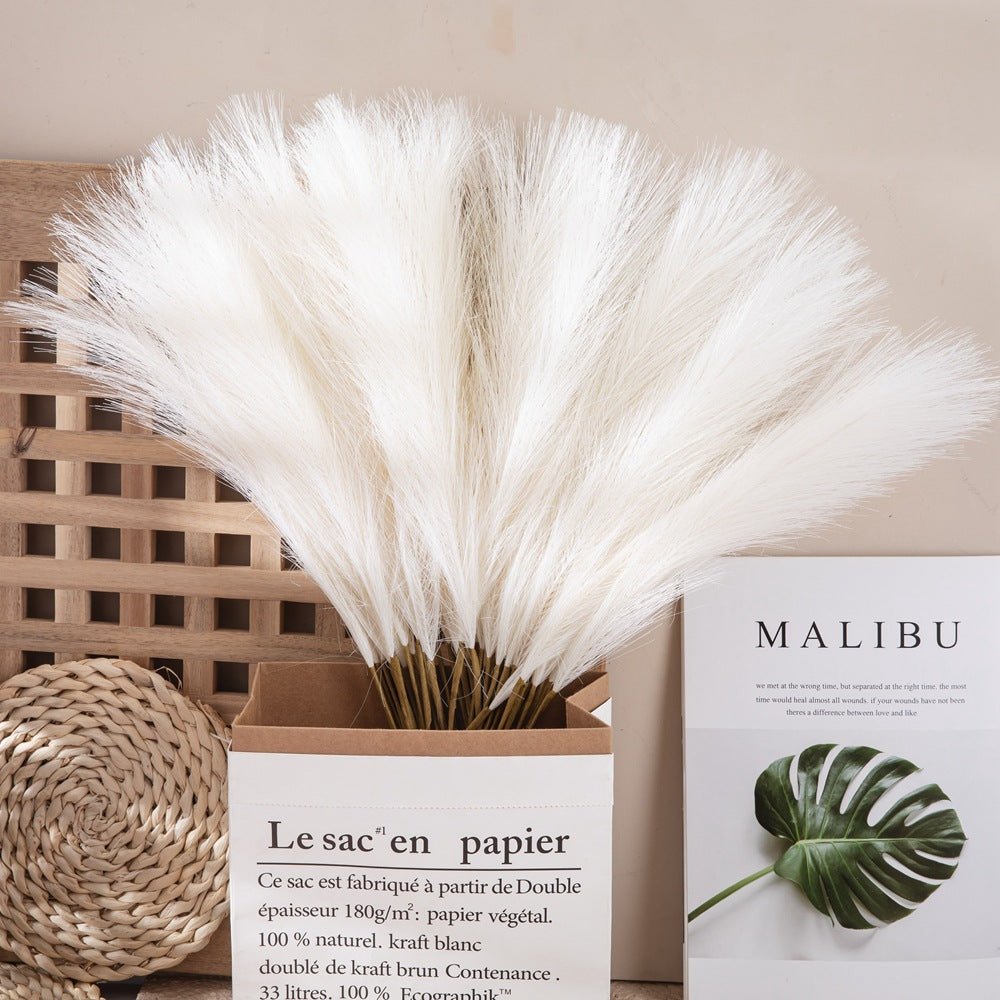 Mini Pampas Grass Faux Flowers – INS Style for Stunning Home Décor and Wedding Decorations | MW85102