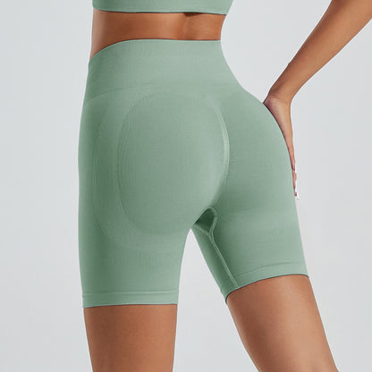 Seamless High Waisted Yoga Shorts for Enhanced Lift Workout and Running Shorts for Women