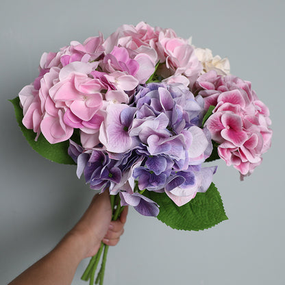 Touch Hydrangea Artificial Flowers - Luxurious Home & Hotel Decor Floral Arrangement for Elegant Interiors