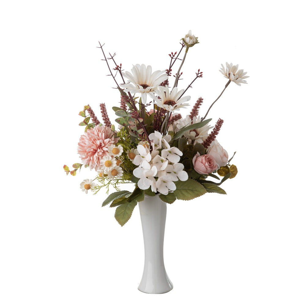 Stunning Fake Flower Bouquet and Wall Décor by Summer Tree - Perfect for Home Decoration, Weddings, and Special Events - CF01270