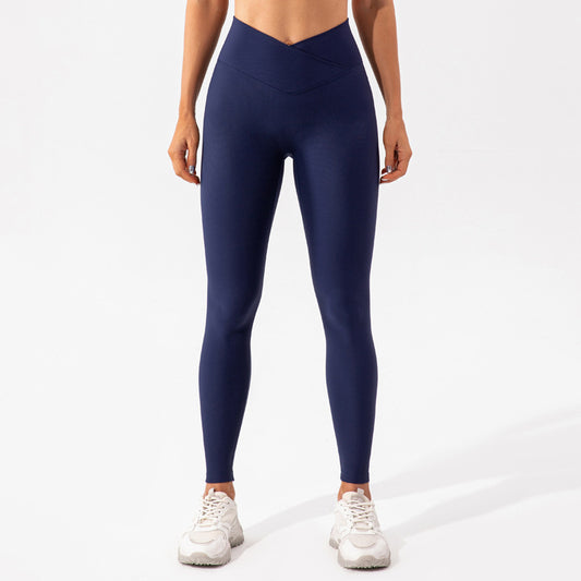 High Waisted Butt Lifting Compression Yoga Pants for Women Stretchy Ribbed Activewear for Quick Dry Running and Fitness Long Leggings for Comfort and Performance