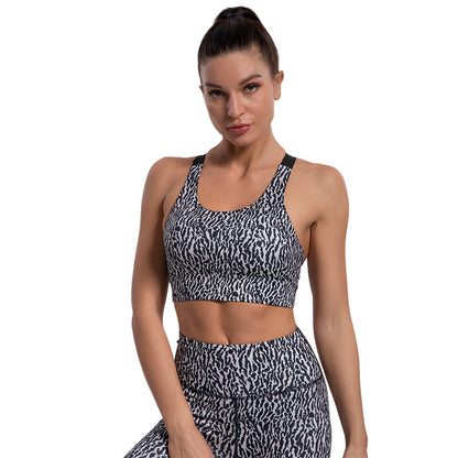 Women's Y Back Fitness Sports Bra High Waisted Legging Yoga Set Enhance Your Workout with Supportive Lift and Style for Fall Winter