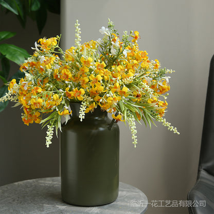 Realistic Miniature Artificial Lavender Blossom - Perfect for Home Decor, Table Centerpieces, and Window Displays