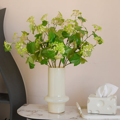 Realistic Foam Snowball Hydrangea - Perfect for Home Décor, Weddings, and Faux Floral Arrangements