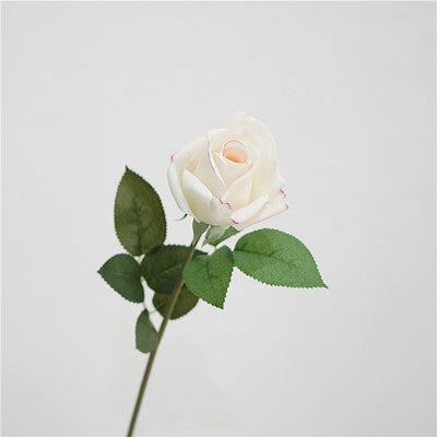 Realistic Touch Hydrating Faux Single Rose - Perfect for Home Decor, Weddings, and Bridal Bouquets - Stunning Kate Rose for Lasting Beauty