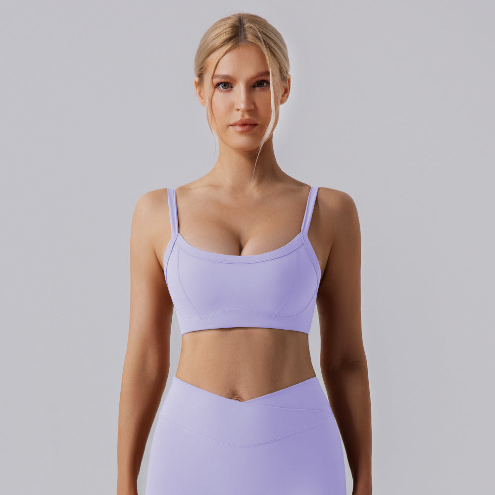 High Performance Sports Bra with Beautiful Back Design for Optimal Support Anti Sway Anti Sag Quick Dry Running Yoga Tank Top for Intense Workouts