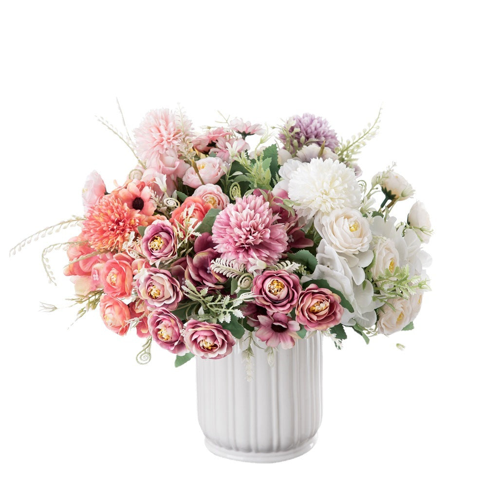 Charming Faux Dandelion Bouquet in INS Style – Perfect for Home Décor, Weddings, and Special Events | MW95001