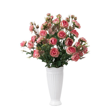 Stunning Multi-Head Artificial Rose Flowers - Perfect Home Decor and Wedding Decorations - GF14203