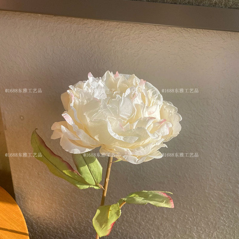 Elegant Faux Peony and Paeonia Flowers | Realistic Silk Flower Arrangement for Home Décor, Special Occasions, and Gifts