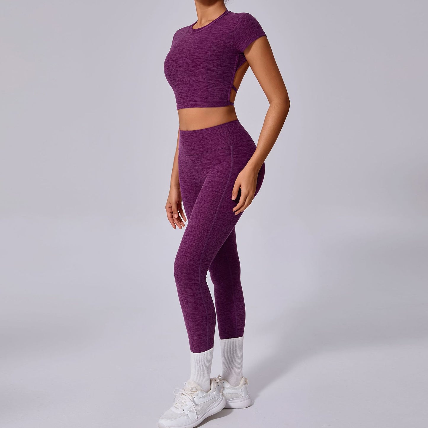 No Awkward Fast Dry High Waist Yoga Pants for Women Softened Material for Tummy Control and Butt Lift for Gym Running and Everyday Wear