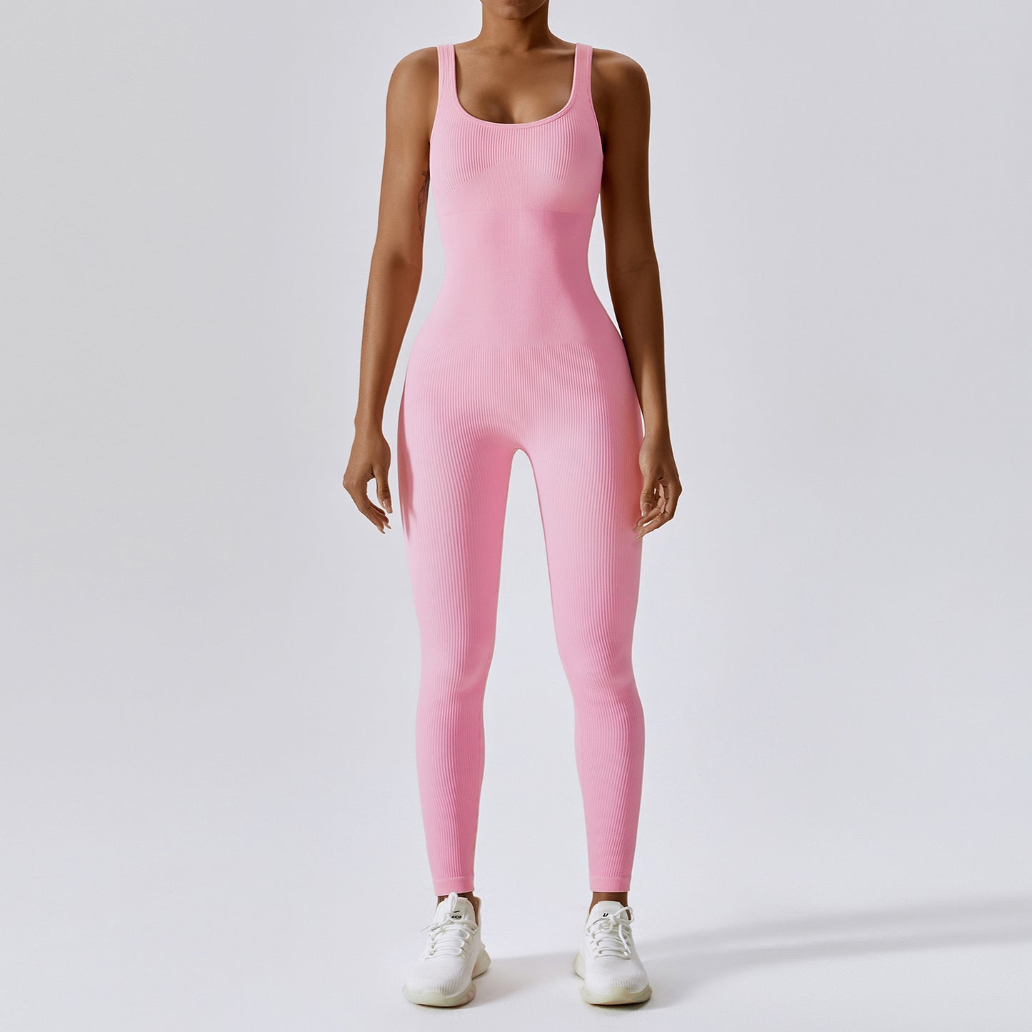 Fall Seamless Yoga Bodysuit for Dance High Waist Compression Fitness Outfit for a Sculpted Look Flexible and Activewear