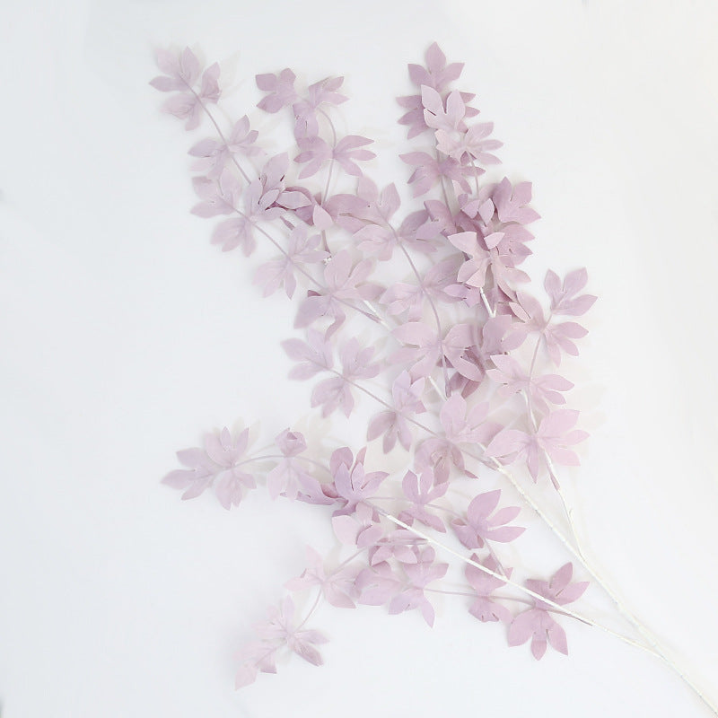 Realistic Artificial Beauty Leaf Wedding Decoration with Hanging Branches and Foliage - Ideal for Photography Props and Floral Arrangements