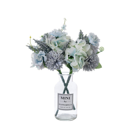 Trendy Hydrangea-Inspired Faux Flower Bouquet for Home Decor - Perfect for Weddings and Floral Walls - DY1-3120