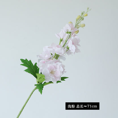 Luxurious Moisturizing  Delphinium Artificial Flowers - Perfect Wedding Aisle Decorations, Home Décor for Living Rooms, and Exquisite Hyacinth Design