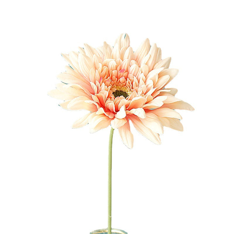 Realistic Faux Flowers - Large Curling African Daisy Bouquets for Home Décor, Weddings, and Photography - Stunning Artificial Floral Arrangements