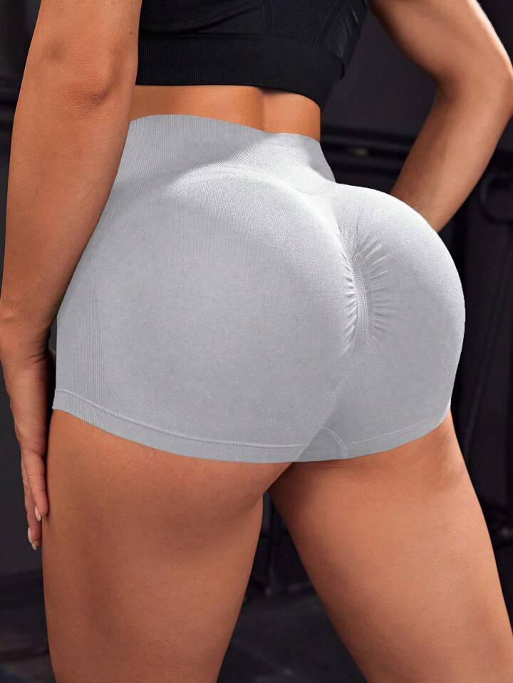 Seamless Peach Butt Shorts 9 Color Options Women s Quick Dry Yoga and Fitness Shorts for Running and Training