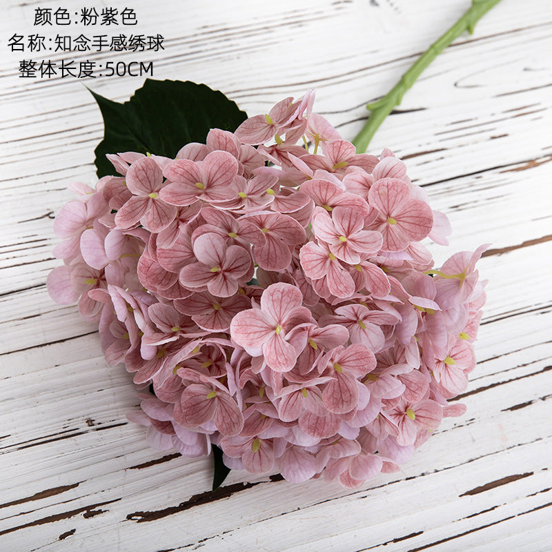 Realistic Hydrangea Floral Arrangement for Home Décor - Perfect for Weddings & Events,  Quality Faux Flowers with a Soft Touch (Model MW96001)