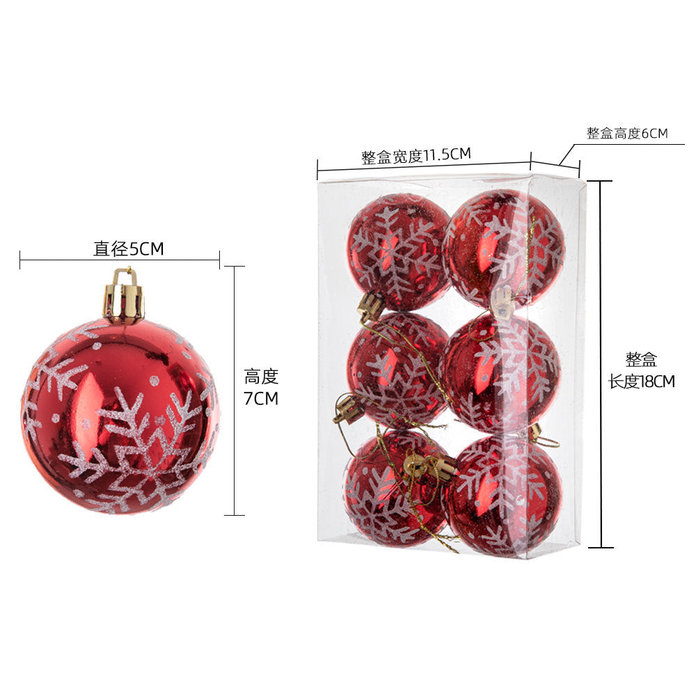 Vibrant Red Christmas Ball Decor - Elegant Plated Faux Floral Arrangement for Stunning Home Decoration & Wedding Celebrations - CF99101