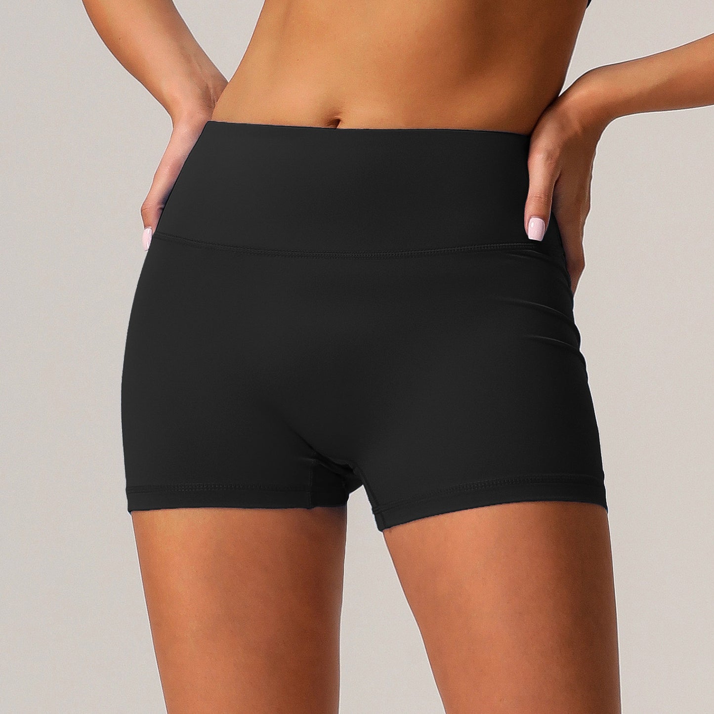 Quick Dry Women's Fitness Shorts Butt Lifting Durable and Moisture Wicking Yoga Shorts for High Performance Workouts