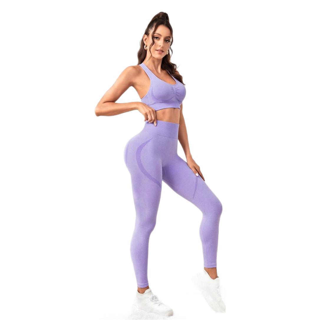 Seamless Peach Yoga Pants High Waisted Butt Lifting Fitness Leggings for Comfort and Support