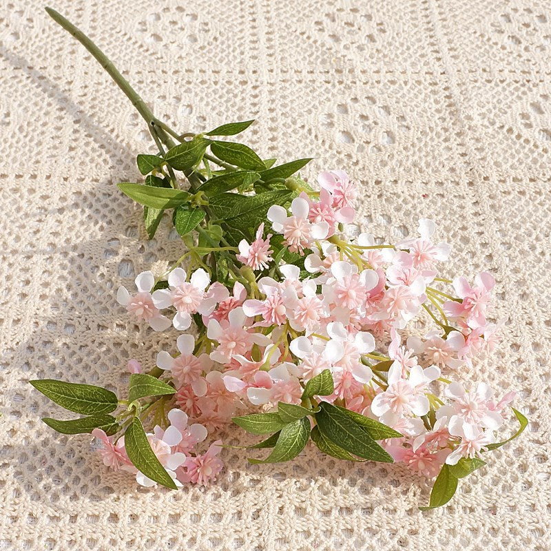 Lifelike Silk Flowers - Fresh and Elegant Spring Jade Blossom Decor for Home, Weddings, and Photography Studios