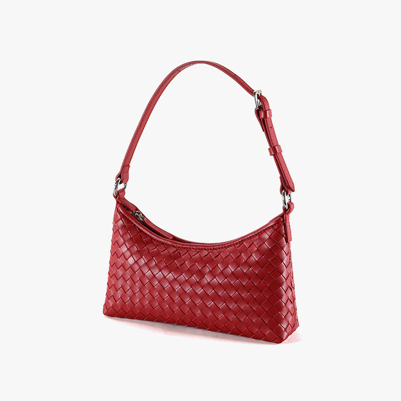 Handcrafted Leather Padded Women's Handbag Luxurious Winter Style Genuine Sheep Leather Tote for Fashion Forward Women