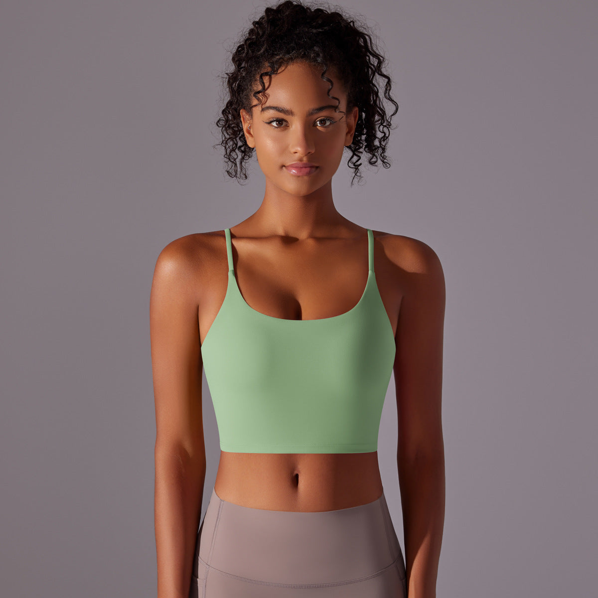 and Supportive Women's Racerback Sports Bra for Yoga Running and Everyday Fitness Activities