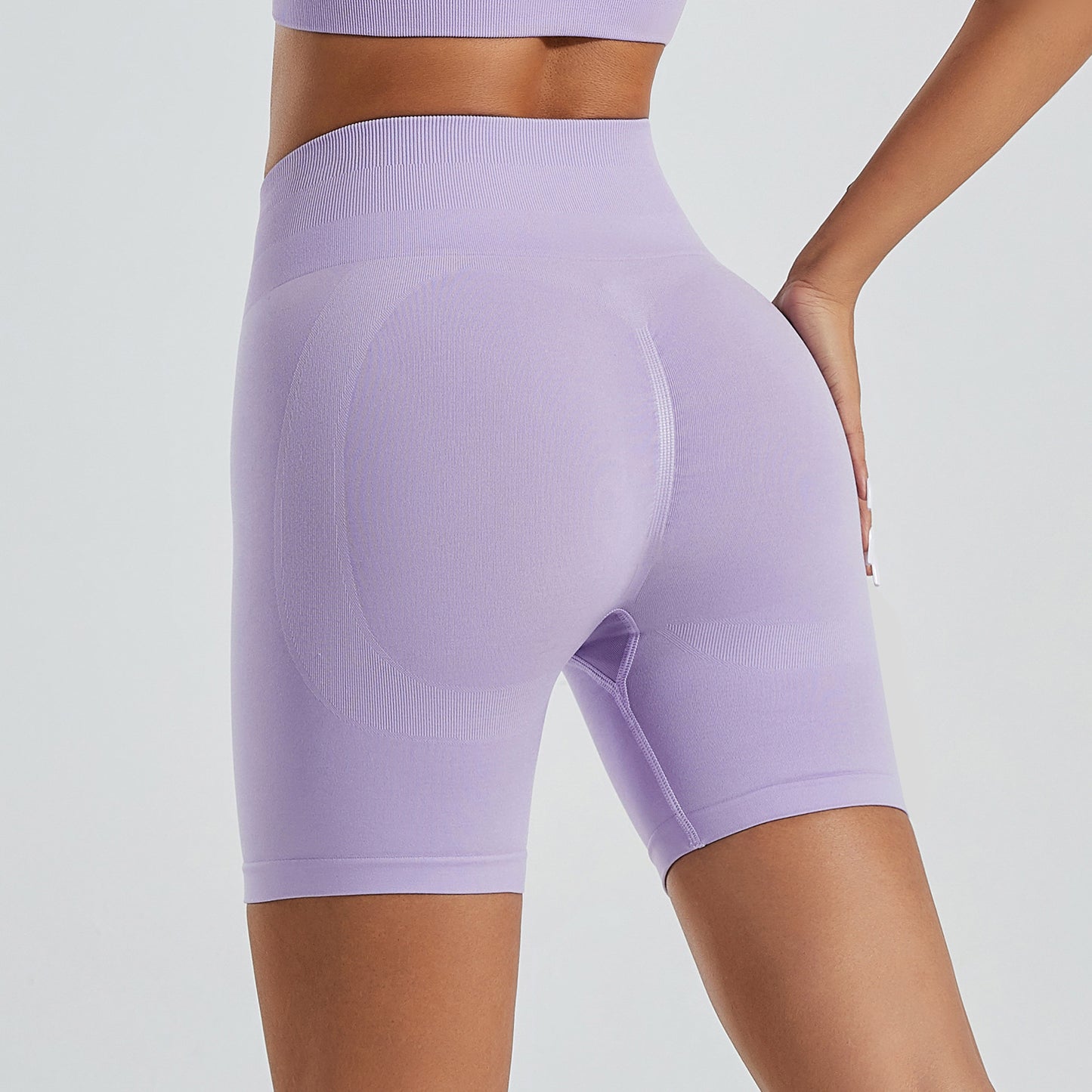 Seamless High Waisted Yoga Shorts for Enhanced Lift Workout and Running Shorts for Women