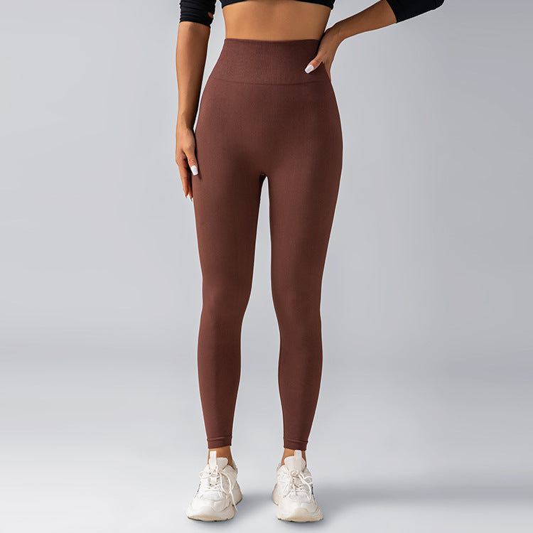 Seamless V Waist Shape Enhancing Leggings for Lift and Comfort Ideal for Fitness Yoga and Everyday Wear