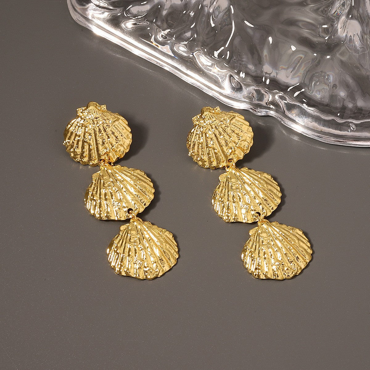 Stylish Hollow Design With Rhinestones and 3D Seahorse & Starfish Earrings - Vintage-Inspired Faux Pearl Drop Earrings - Perfect for Any Occasion!