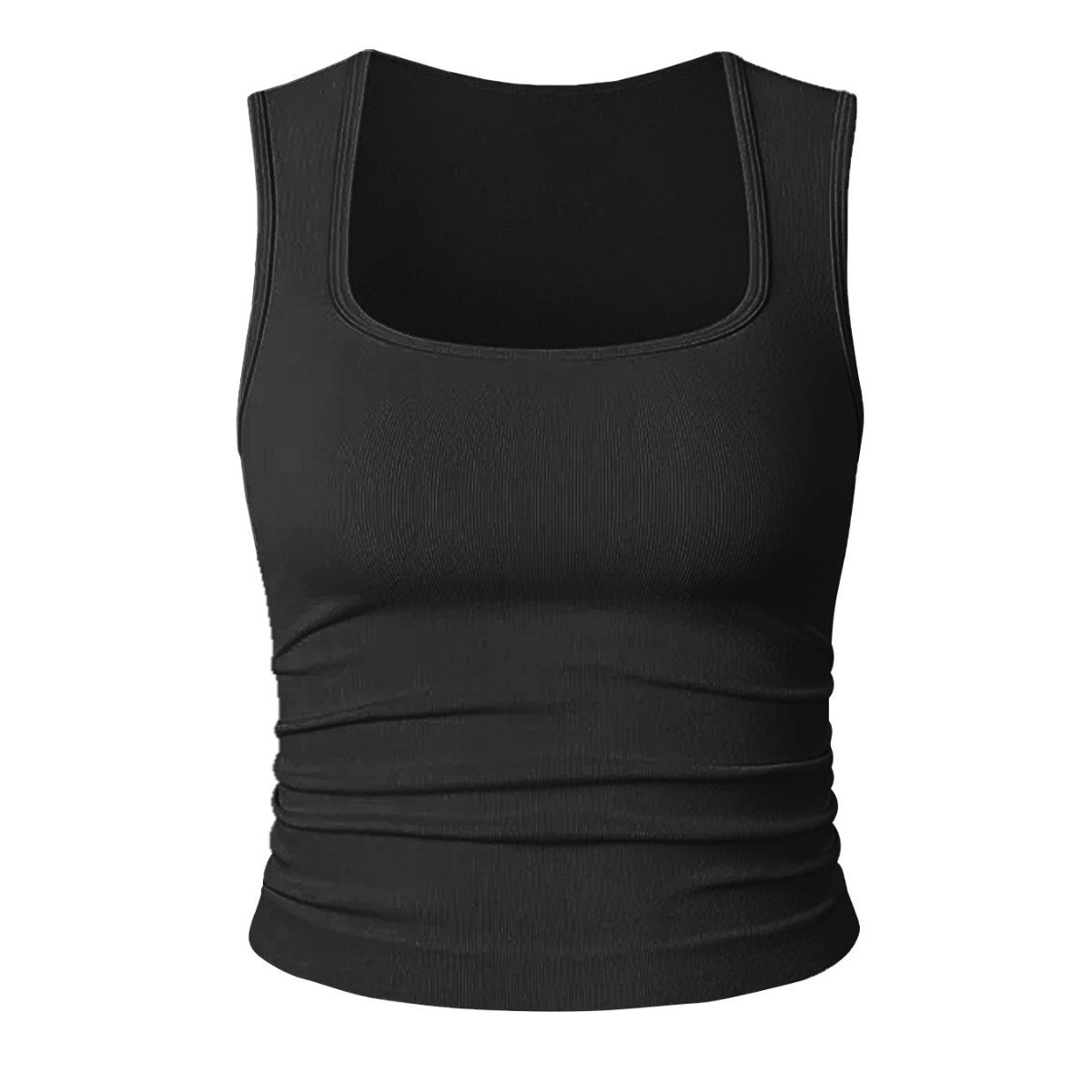 Unisex U Shape Beautiful Back Sports Bra with Built in Chest Pads Soft Comfortable Yoga Tank Top for Active Lifestyle