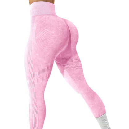 High Waisted Seamless Peach Lift Yoga Pants Soft Brushed Outdoor Sports Leggings for Women for Running Gym Workouts and Yoga