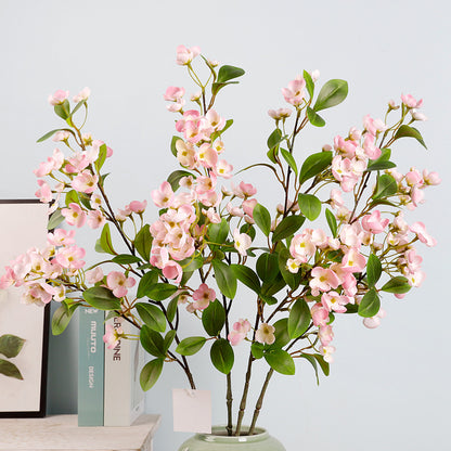 Lifelike Hydrangea Artificial Flower for Indoor Hotel Decor – Elegant Faux Cherry Blossom Accent Piece for Home and Office Decoration