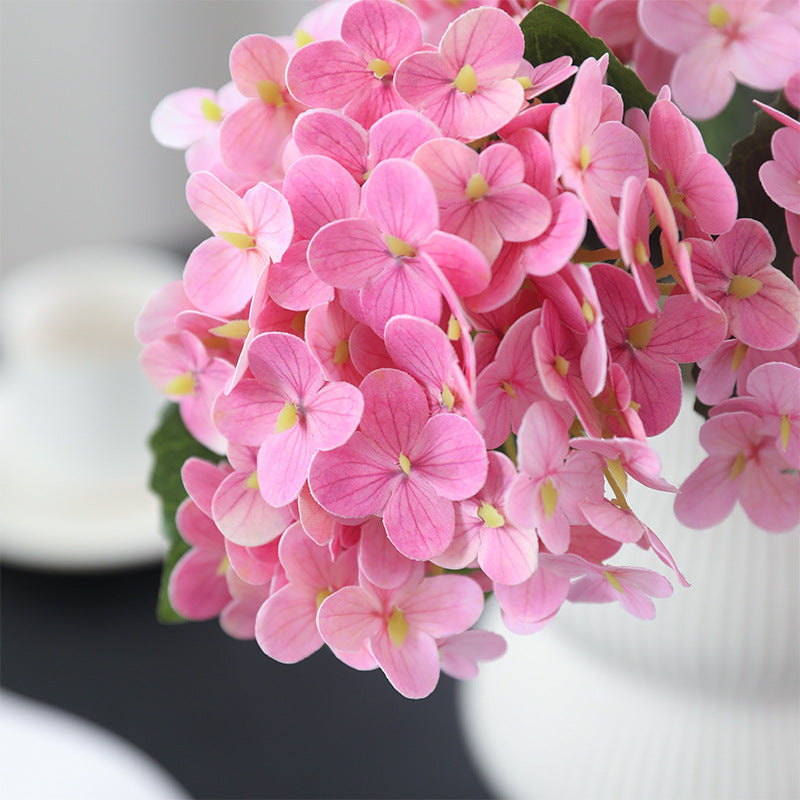 Elegant Faux Hydrangea Bloom – Stunning Realistic Silk Flower for Wedding Decor, Table Centerpiece, and Event Styling