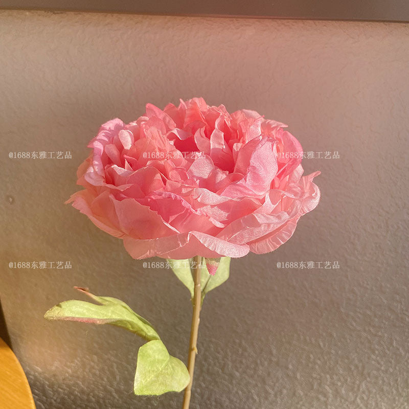 Elegant Faux Peony and Paeonia Flowers | Realistic Silk Flower Arrangement for Home Décor, Special Occasions, and Gifts