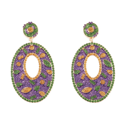 Chic Geometric Lightweight Luxury Earrings – Versatile Festival Accessory for Effortless Style