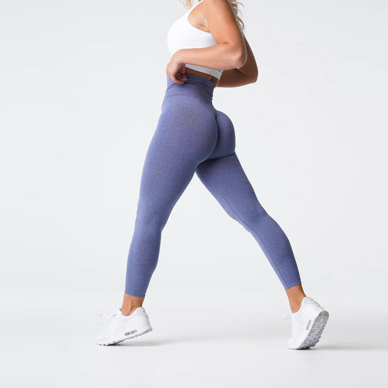 High Waisted Elastic Yoga Pants for Women Peach Butt Lifting Leggings for Fitness and Running Comfortable and Stretchy Workout Tights