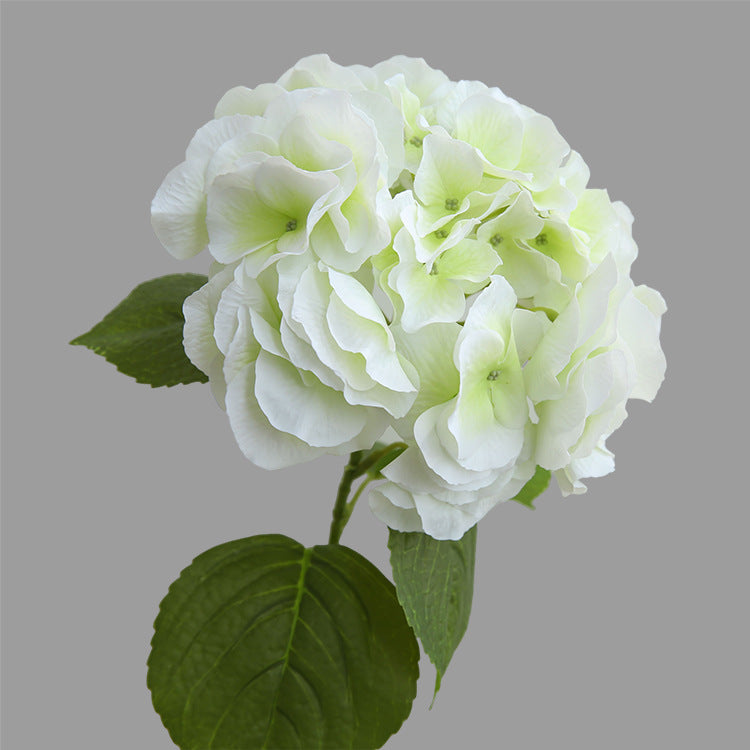 Lifelike Hydrangea Faux Flowers - Soft Gel Feel, Moisture-Retaining, Perfect for Home Decor and Wedding Events