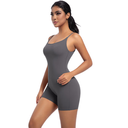 High Performance Women's Spring Summer Yoga Bodysuit for Intense Dance and Fitness Workouts and Comfortable Design