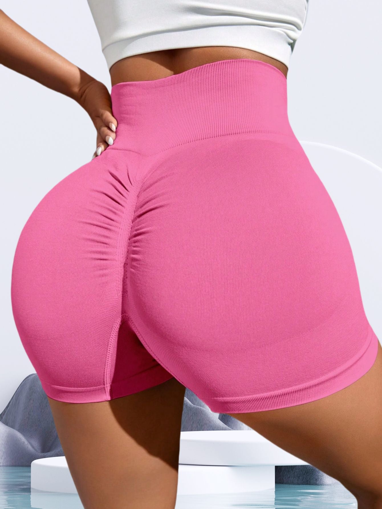 Seamless High Waisted Peach Butt Leggings for Women High Elasticity Breathable Solid Color Yoga and Fitness Pants for Workouts