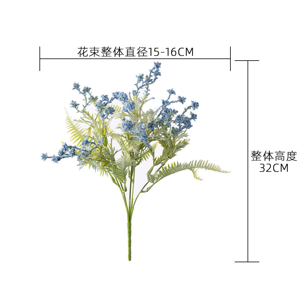 Lifelike Wedding Greenery Plant Home Decor - Elegant Faux Flowers for Ins Aesthetic - Perfect for All Occasions - CL10001