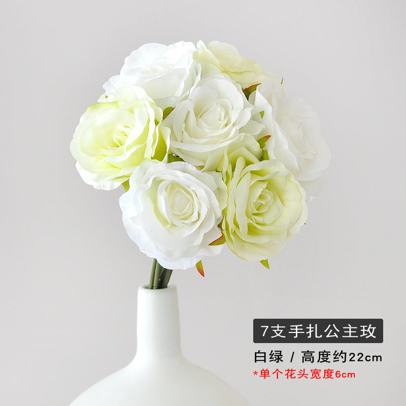 Stunning Artificial Rose Bouquet for Weddings and Home Decor – Soft and Realistic Design Perfect for Brides, Celebrations, and Events