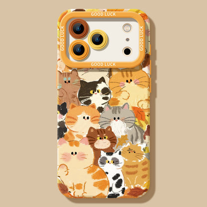 Cute and Trendy Silicone Phone Cases for iPhone 17, 15, 14 Pro, 13, 12 Mini, 11, XS - Adorable Crayon Shin-chan Designs, Drop-Resistant with Convenient Strap