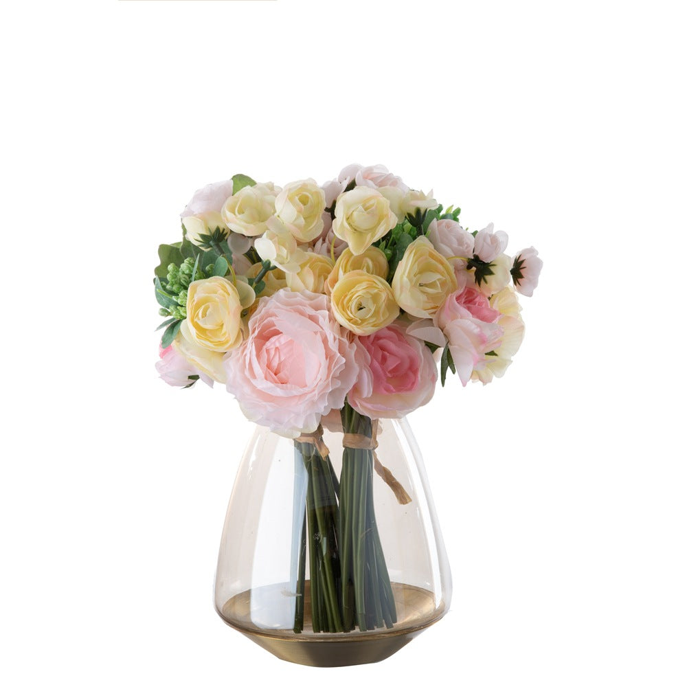 Lifelike Artificial Lotus Flower Bouquet – Perfect Home Decor for Weddings, Celebrations, and Events – Stunning Faux Floral Arrangement with Versatile Uses