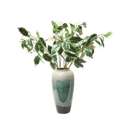 Faux Alocasia Plant Leaves – Stylish Home Décor for Living Rooms, Elegant Decorative Accents, Lifelike Greenery for Walls and Displays