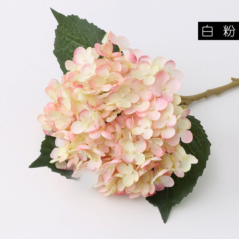 Single Realistic 3D Large Morandi Hydrangea Flower - Perfect for Weddings, Hotel Decor & Events | Lifelong Artificial Floral Arrangement