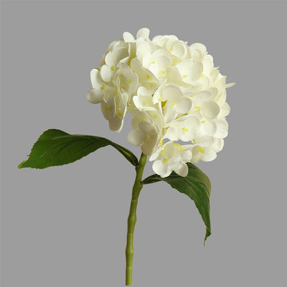 Fresh Touch Hydrangea Multi-Layered Exquisite Moisturizing Artificial Flower Arrangement for Elegant Living Room Decor